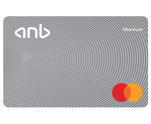 Card image Titanium Mastercard