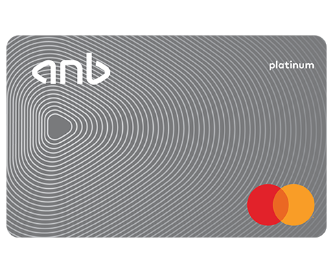 Card image Platinum Mastercard