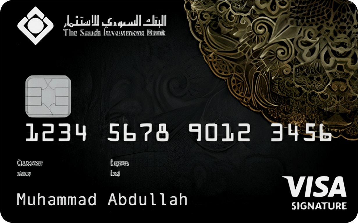Card image Visa Signature