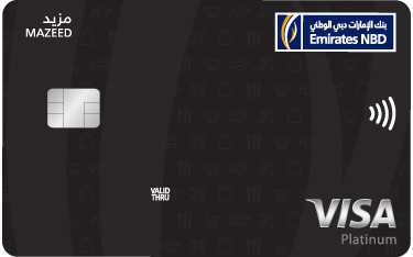 Card image Visa Platinum Mazeed