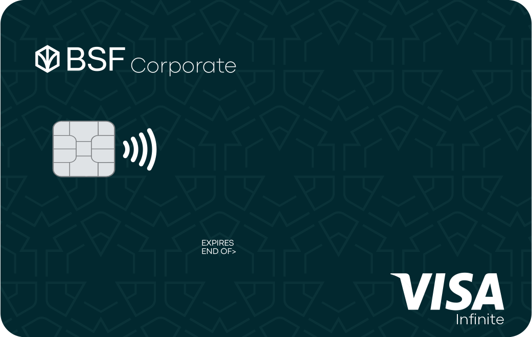 Card image Visa Corporate Infinite