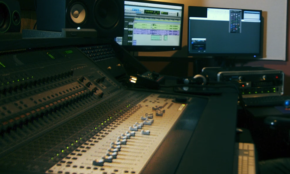 Studio boards and faders