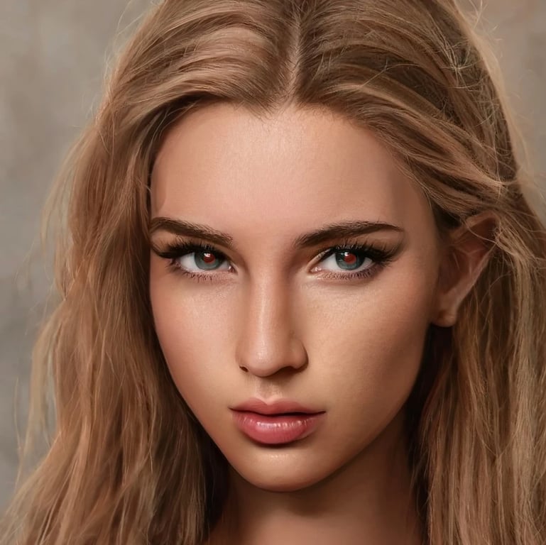 AI red eye remover before photo - family photo with red eyes caused by camera flash