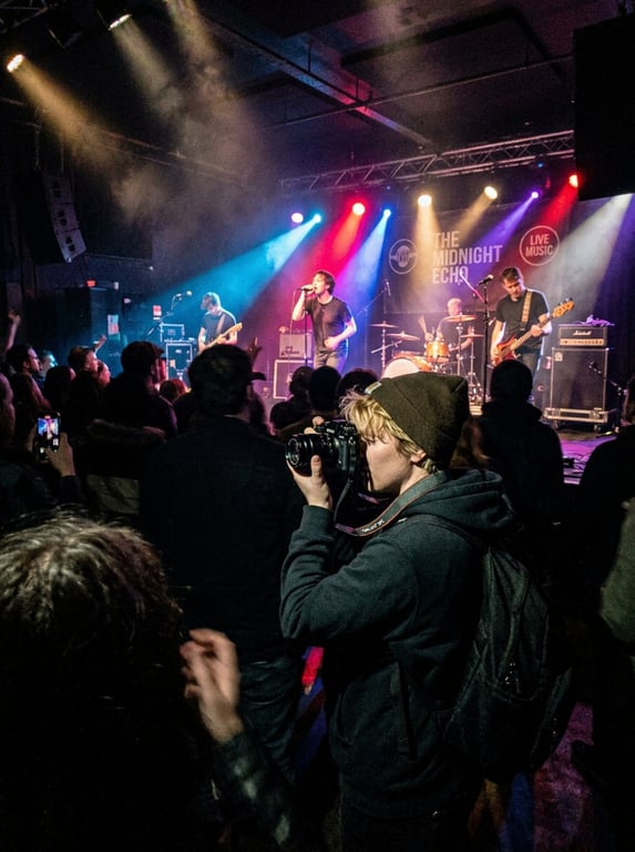 Add vivid, radial lens flares ...