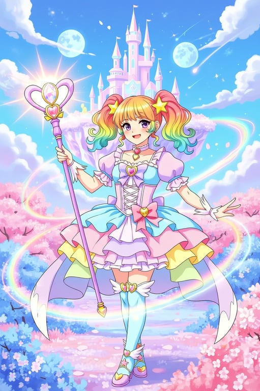 Experience the thrill of becoming a magical girl with Kaze Ai's transformation tool. Perfect for cosplay events, themed parties, or just for fun. Our tool seamlessly overlays enchanting costumes and effects, bringing your magical persona to life in seconds.