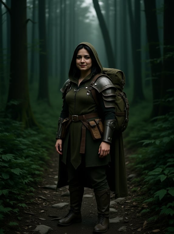 Reimagine this hiking photo as...