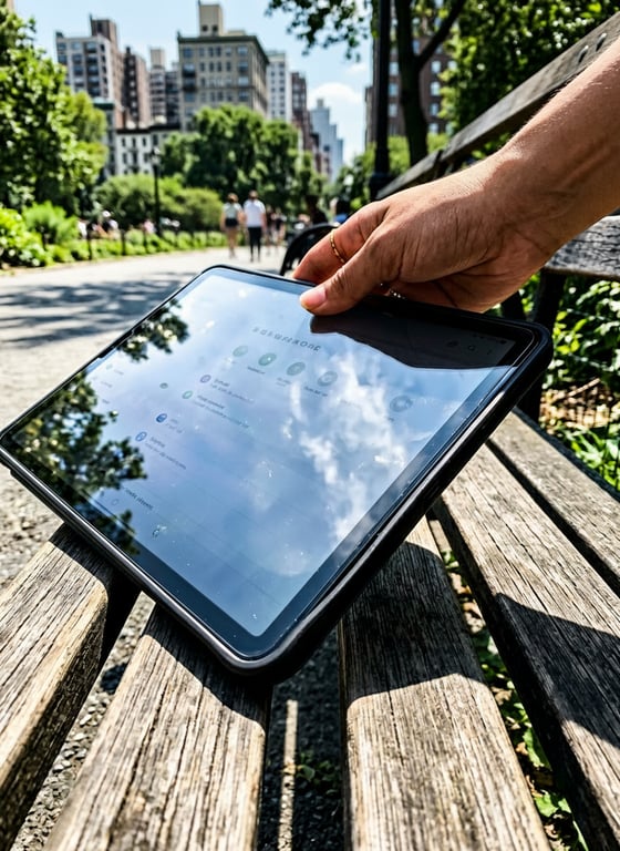 Transform this harsh outdoor b...