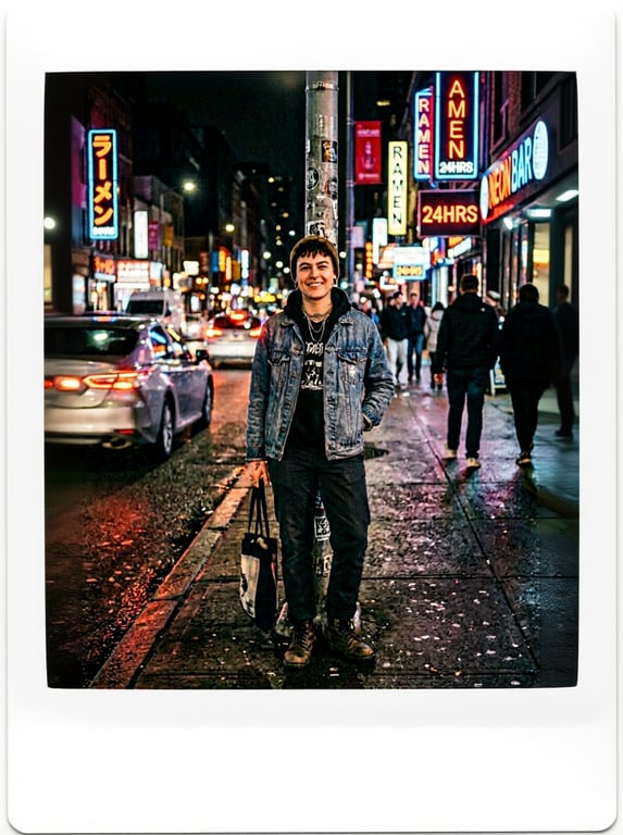 Add a Polaroid-style frame aro...