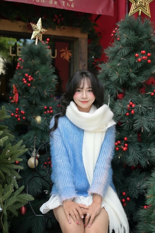 a portrait of a person edited to significantly reduce the width of the lower half of the face, narrowing cheeks and jaw while keeping the upper face unchanged, resulting in a top-wide bottom-narrow face shape with a strong slimming effect