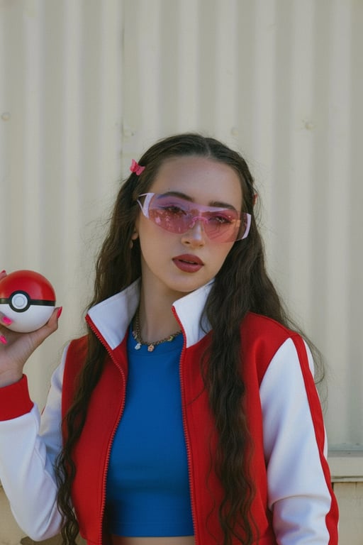 AI Pokémon trainer filter after transformation - influencer photo rendered as Pokémon game artwork