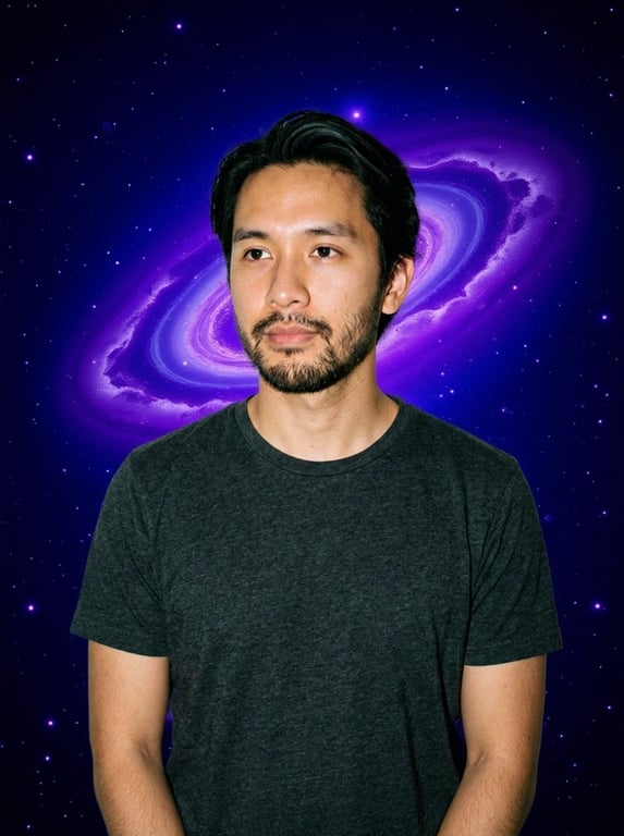 Transform this simple portrait...