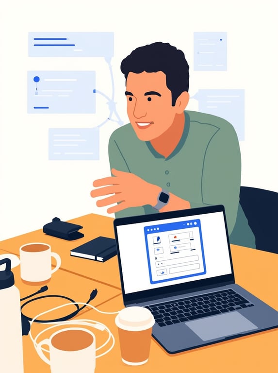 Convert the rough hand-drawn w...