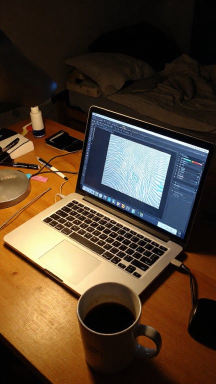 Transform this messy desk snap...