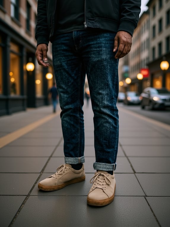 Transform this outdoor street ...