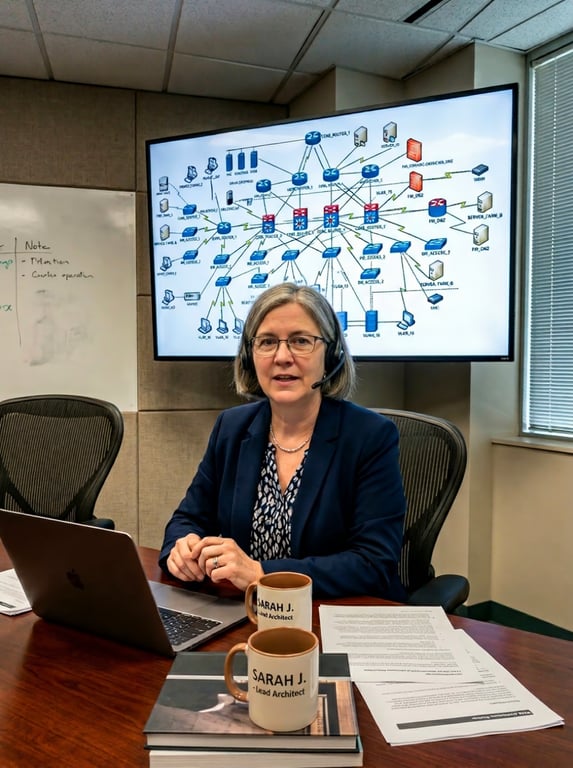 Modernize the old Visio-style ...