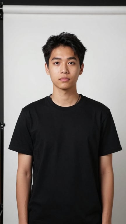 Transform this plain studio po...