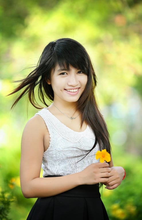 AI character generator before photo - outdoor photo before AI generated character look