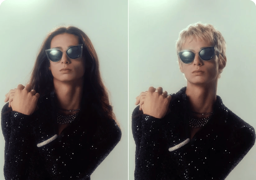 Cambiador de Color de Cabello con IA