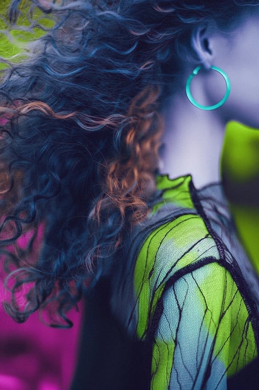 AI color splash filter after transformation - image featuring black and white background with color accent