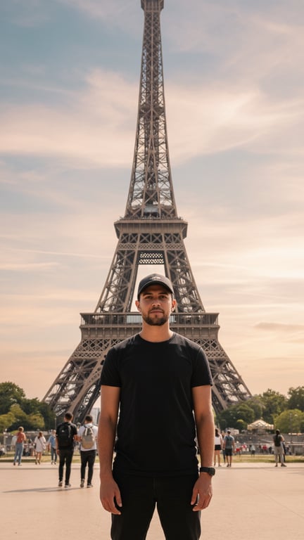 Elevate this tourist snapshot ...