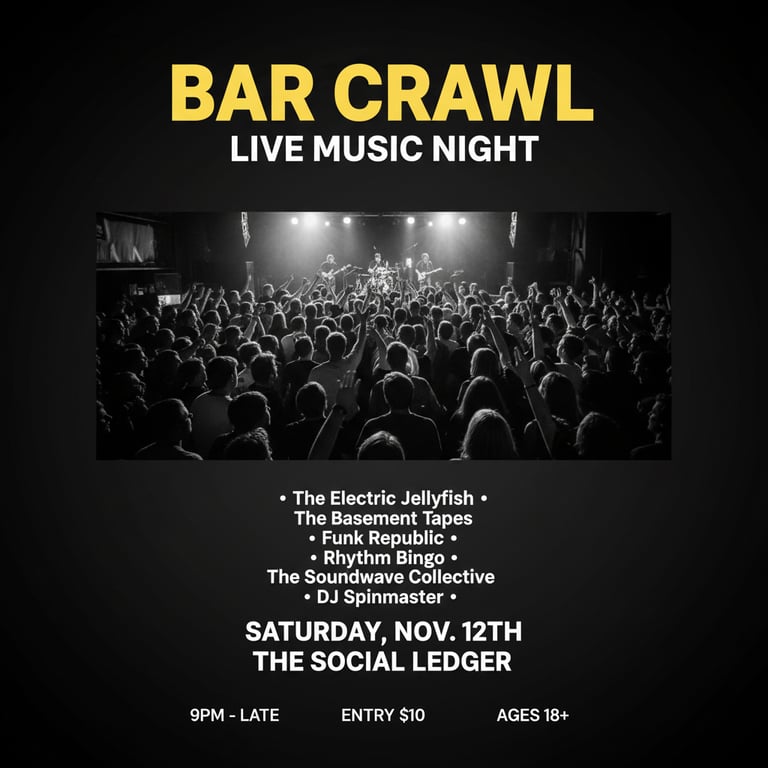 Completely redesign the flyer ...