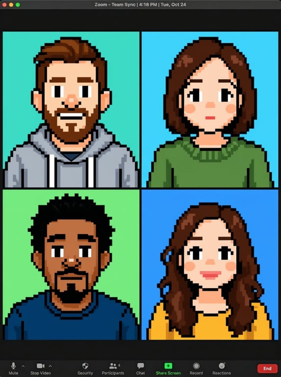 Discard the webcam grid and tr...