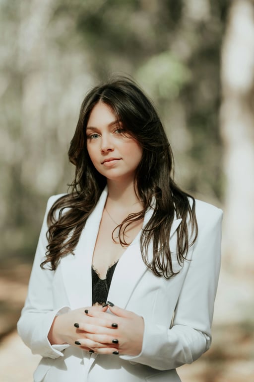 a portrait of a person recreated in a contemporary Native American illustration style combining traditional symbolism with modern graphic clarity
