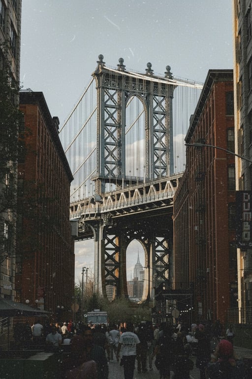 add noise to image after - landmark building with added grainy noise