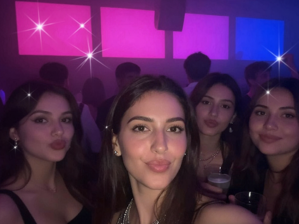 Add tasteful star and sparkle ...