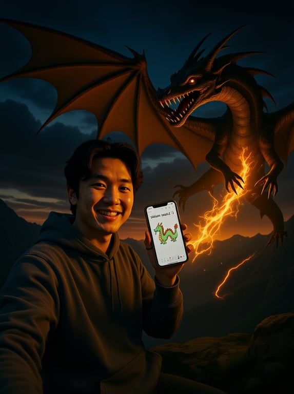 Transform this casual snapshot...