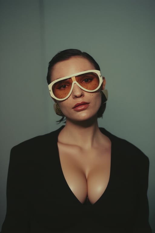 AI body enhancement filter after transformation - subtle enhancement effect applied