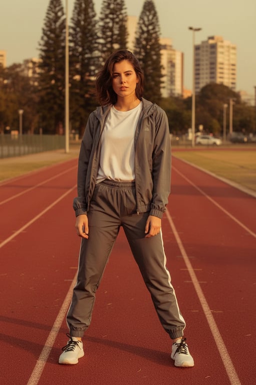 Gym Outfit user case - fitness creator posts for Instagram and TikTok