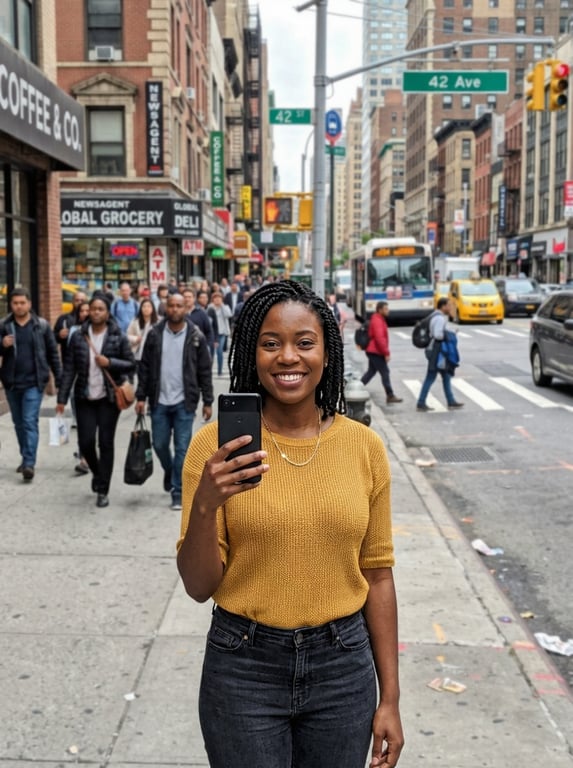 Transform the flat street snap...