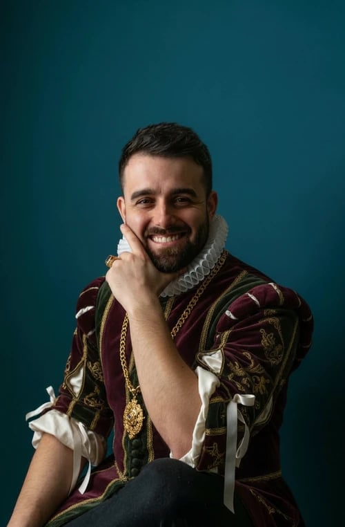 Renaissance Portrait filter after transformation - portrait as young male Renaissance painting