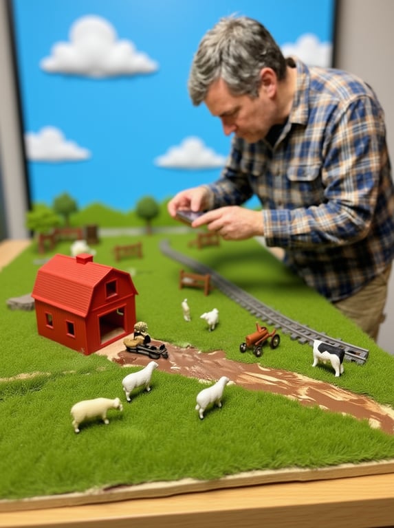 Transform the entire scene int...