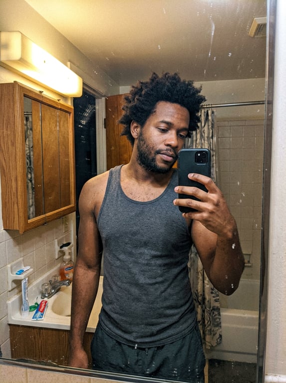 Refine his medium-length coils...