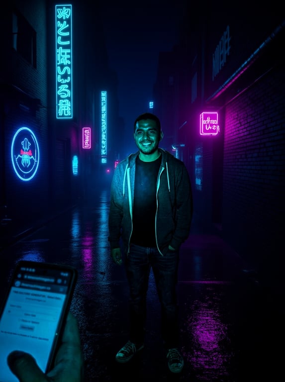 Convert this nighttime street ...