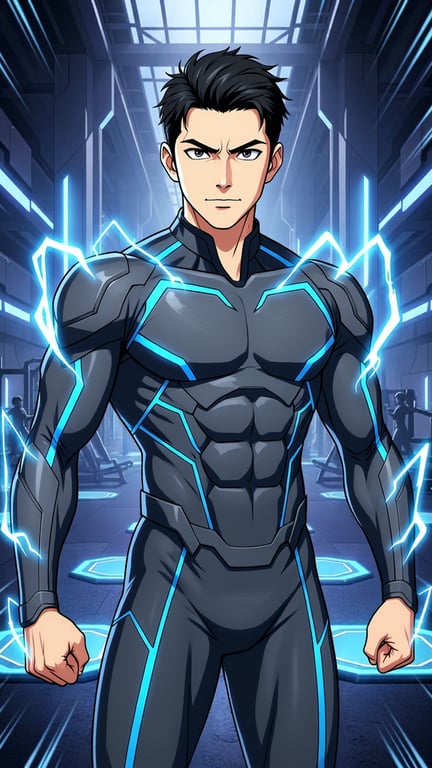 Reimagine this gym mirror shot...