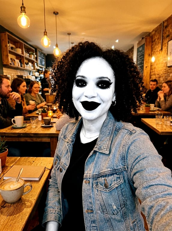 Transform the existing makeup ...