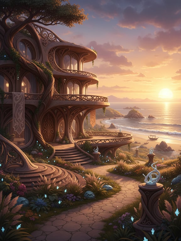 Reimagine this sterile beach h...