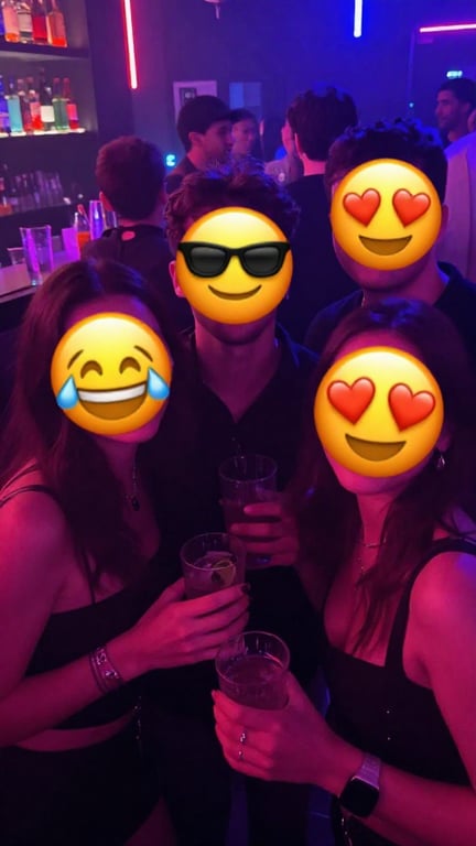 Remove all emojis and stickers...