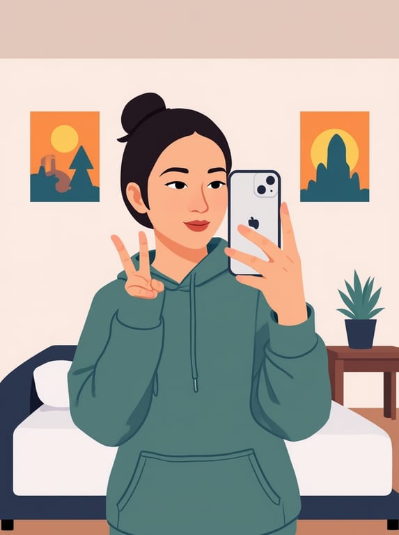 Transform this entire photo in...