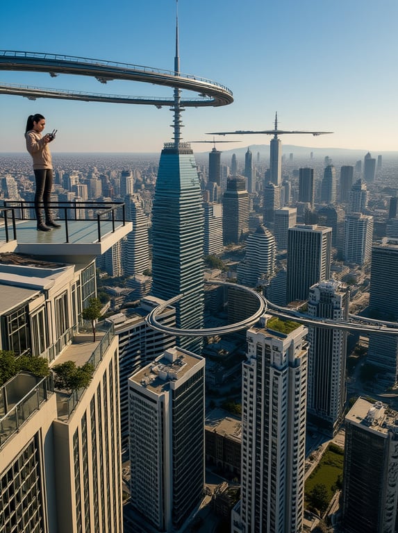 Transform the entire cityscape...