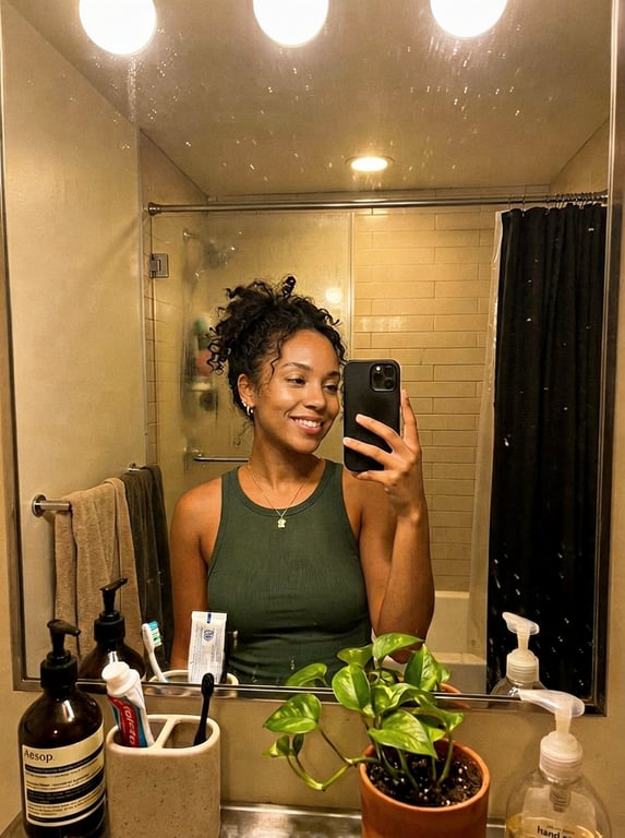 Refine only the facial highlig...