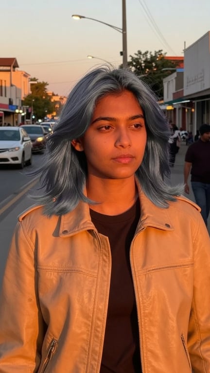 Keep the scene, outfit, and li...