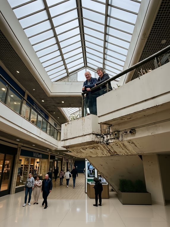 Modernize the entire mall envi...