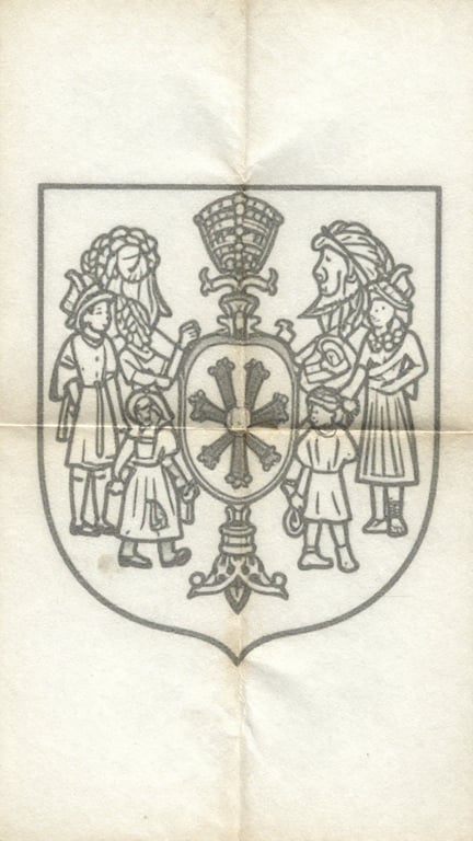 Extract the family emblem from...