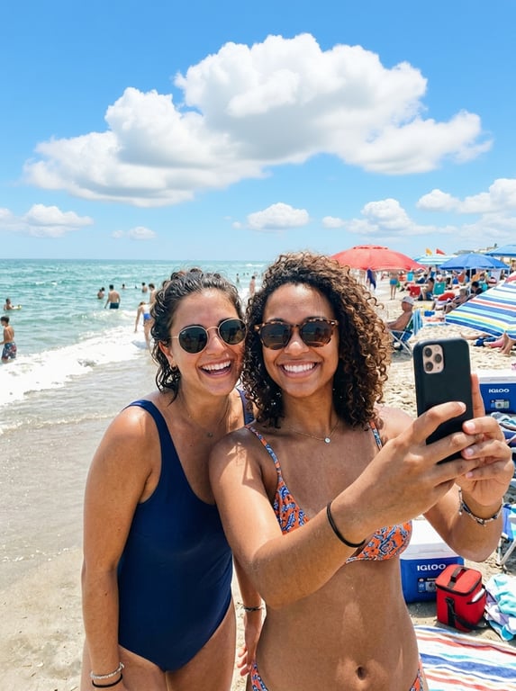 Add subtle, soft cumulus cloud...