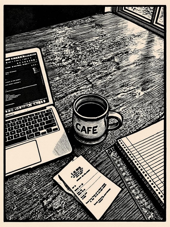 Restyle the scene as a minimal...