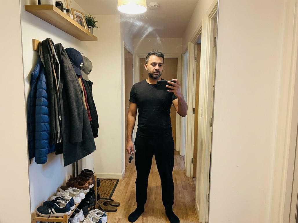 Turn this mirror selfie into a...